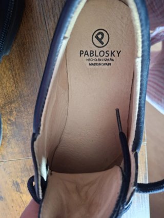 Zapatos Pablosky Azul Marino Talla X