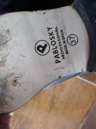 Zapatos Pablosky Azul Marino Talla X