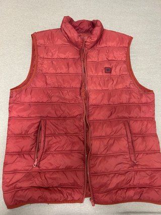 Chaleco Acolchado Rojo Talla XL