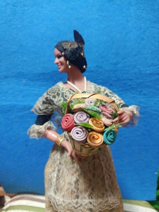 Muñeca Marin Fallera 40cm