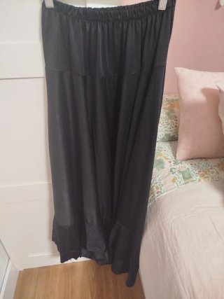 Falda Flamenca Negra