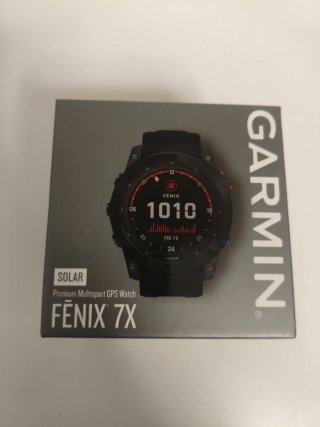 Reloj Garmin Fenix 7X Solar Negro