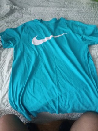 Camiseta Nike Turquesa