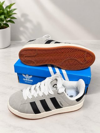 Adidas Campus Grises y Negras