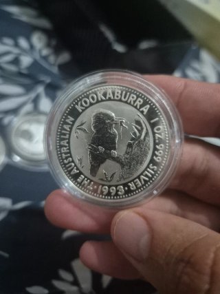 Moneda de Plata Kookaburra 1993 (1 Onza)