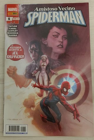 5 CÓMICS SPIDERMAN - Amistoso Vecino Spider-Man