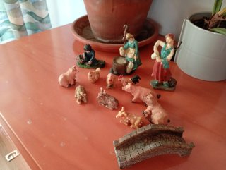 Figuras belén: animales y personas