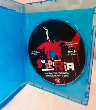 Blu-ray Suspiria 2 Películas 1977 y 2018