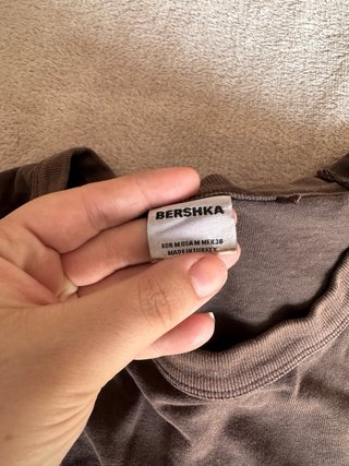 Camiseta oversize Bershka talla M