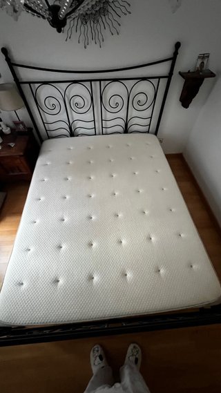 Cama forja 160x200 y colchón