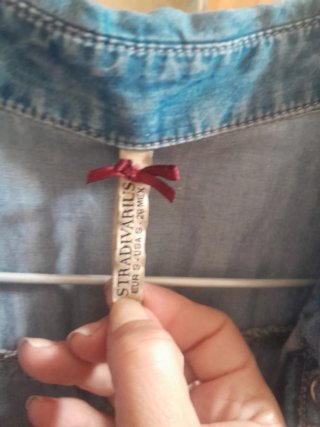 Camisa vaquera azul