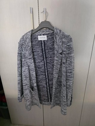 Americana jaspeada oversize Promod Talla M