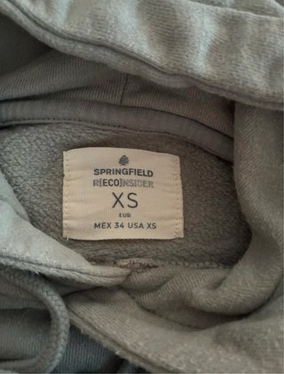 Sudadera gris con estampado de bicicleta