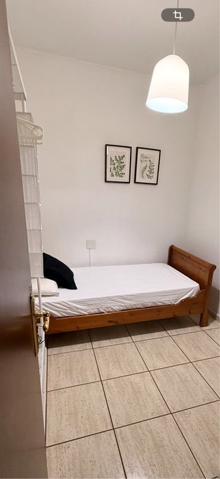 Cama de 90 con Estructura de Madera y Colchón