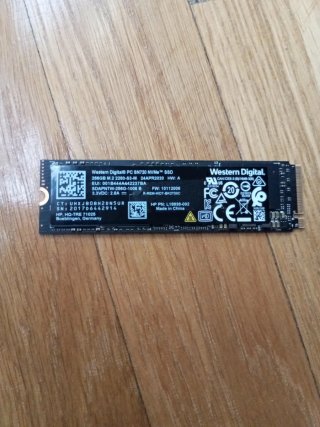 Disco Duro SSD Western Digital SN720 256GB M.2 NVM
