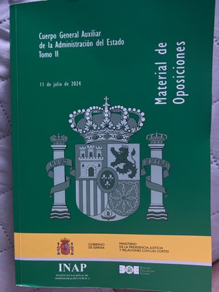Material oposición