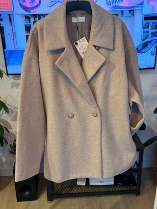 Chaqueta Zara Beige Talla L Sin Estrenar