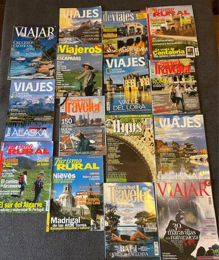 Pack diversas revistas de VIAJES