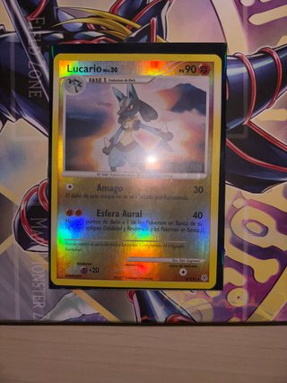 Carta Pokémon Lucario Promo BK