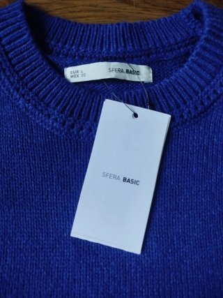 Jersey Sfera Azul Talla L Nuevo sin estrenar