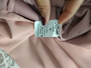 Vestido de fiesta rosa