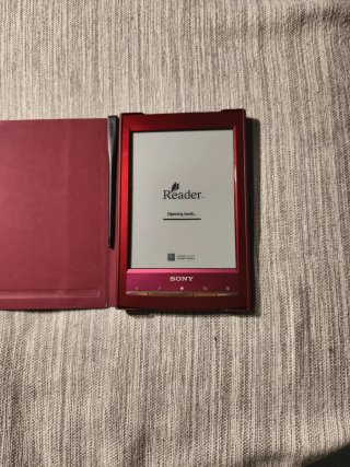 Sony Reader Ebook Rojo y Rosa