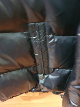 Chaqueta Plumas Negra
