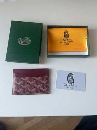 Portacarte Goyard Rosso