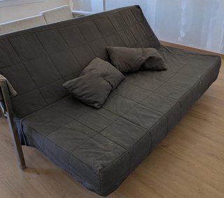 Sofá Cama Dos Plazas gris