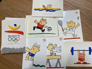 35 Postales Olimpiadas Barcelona '92 COOB'92