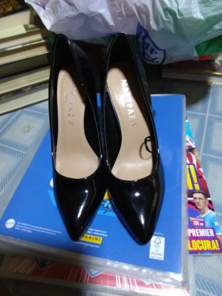 Zapatos de Tacón Marypaz Negros Talla 36