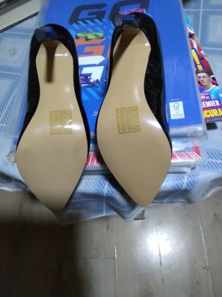 Zapatos de Tacón Marypaz Negros Talla 36