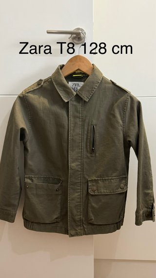 Cazadora Zara Niño Verde