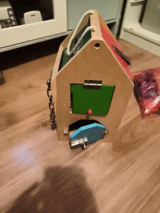 Casita de Actividades Montessori de Madera