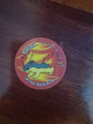Tazo Pokémon #156 Quilava