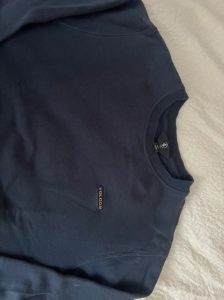 Sudadera Volcom azul y naranja Talla S