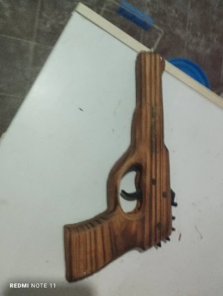 Juguete de Madera Antiguo