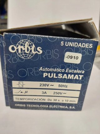 Pulsador Táctil Orbis Pulsamat