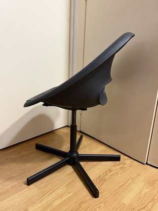 Sillón giratorio negro Ikea