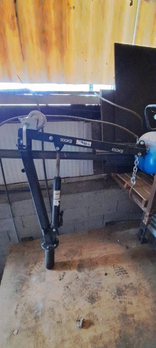 Grúa de carga 900/450 Kg