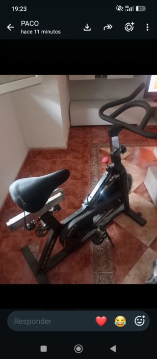 Bicicleta de Spinning