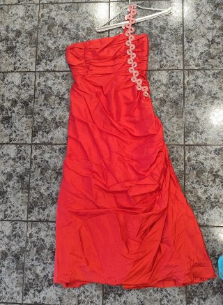 Vestido de fiesta rojo