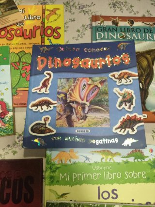 Libros sobre dinosaurios para niños