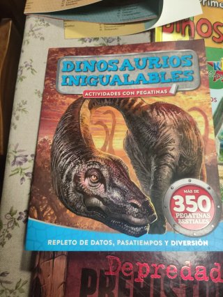 Libros sobre dinosaurios para niños