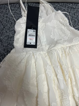 Vestido Blanco Mango