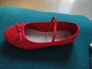 Bailarinas Rojas Talla 33