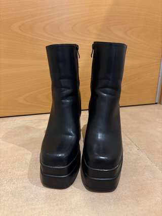Botines Negros Bosanova con Plataforma