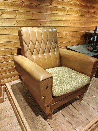 2 Sillones de Piel Marrón