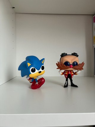Set de 2 Figuras Funko Pop Sonic y Dr. Eggman
