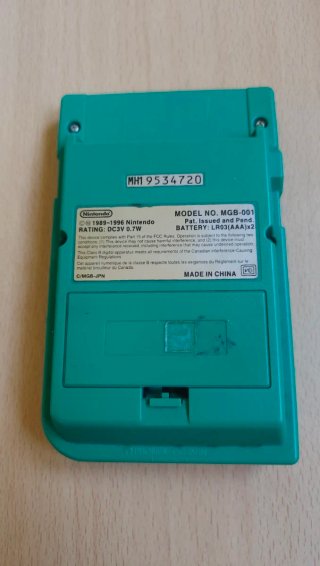 Nintendo Game Boy Pocket Verde